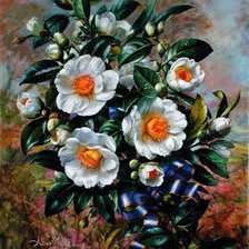 Схема вышивки «Букет цветов»