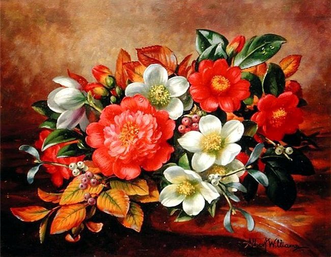 Цветы - цветы, картина, букет - оригинал