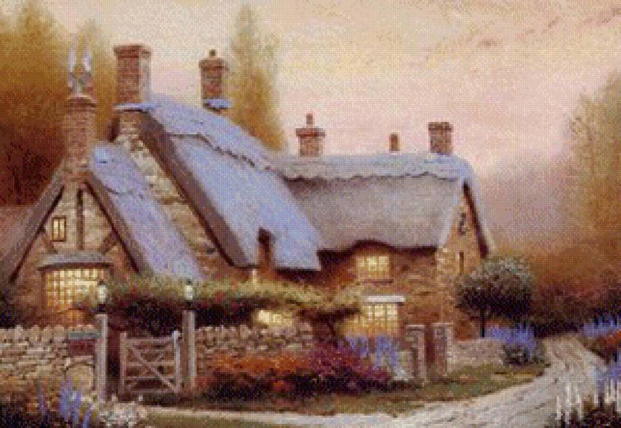 Красивый домик - сад., дом, красота - предпросмотр