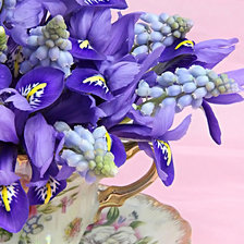 Схема вышивки «сереневая нега»