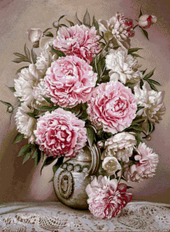 Пионы - предпросмотр