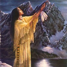 Схема вышивки «Шаман»