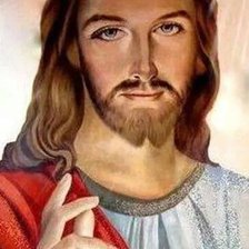 Схема вышивки «Jesus»