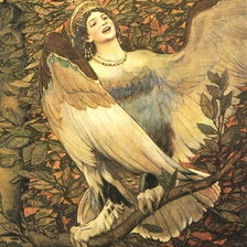 Схема вышивки «Песнь радости (Алконост)»