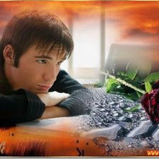 Схема вышивки «задумчивость»