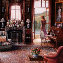 Схема вышивки «в ожидании»