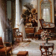 Схема вышивки «в ожидании»