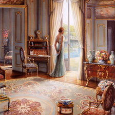 Схема вышивки «в ожидании»