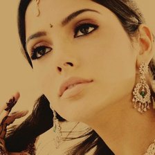 Схема вышивки «индийская невеста 2»