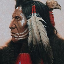 Схема вышивки «Орлиный глаз»