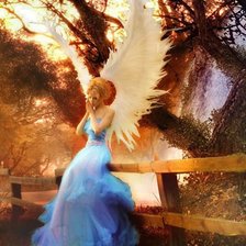 Схема вышивки «Ангел»