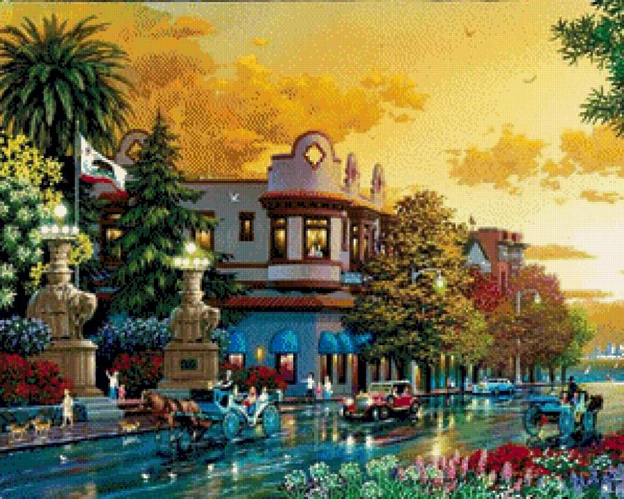 Городская улица - предпросмотр