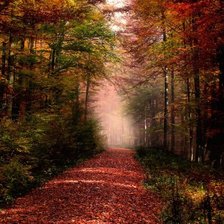 Схема вышивки «осень»