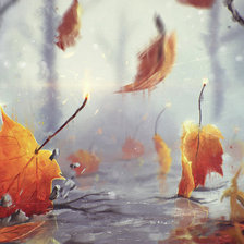 Схема вышивки «Листопад»