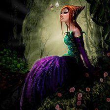 Схема вышивки «эльф»