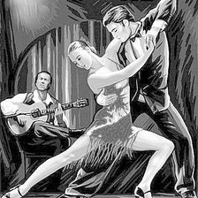 Схема вышивки «ТАНЕЦ СТРАСТИ...»