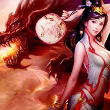 Девушка и дракон