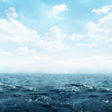 Схема вышивки «море»