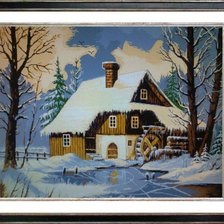 Схема вышивки «iarna»