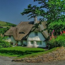 Схема вышивки «домик2»