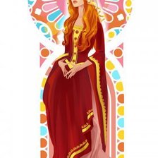 Схема вышивки «царевна»