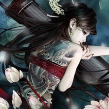 восточная девушка