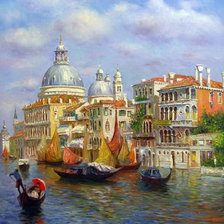 Схема вышивки «Венеция»