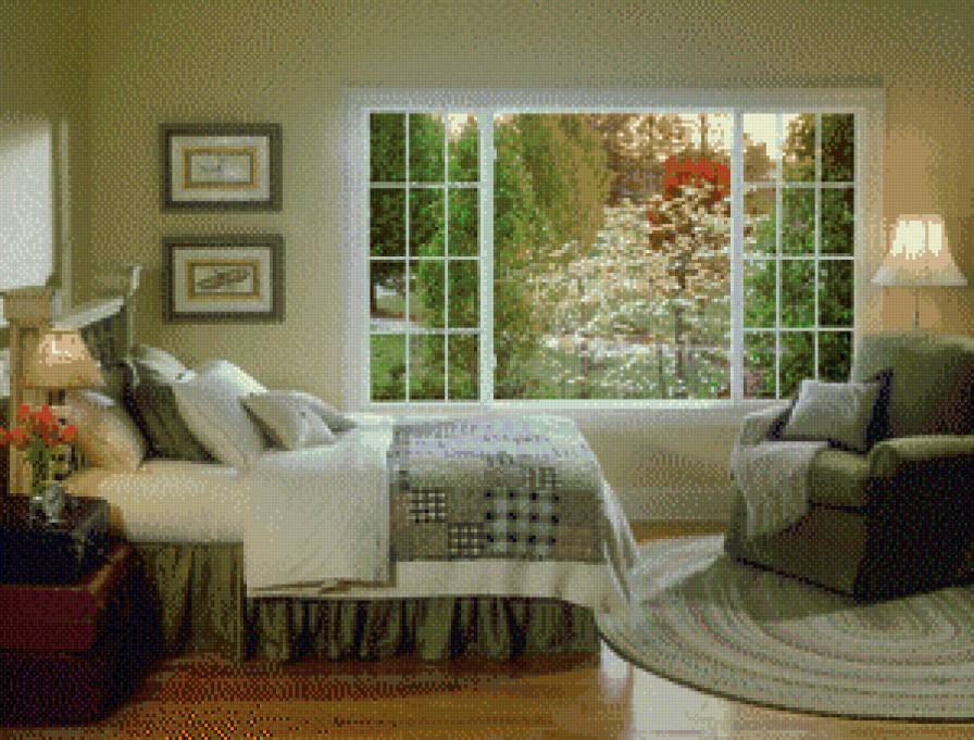 Вид из окна - окно - предпросмотр