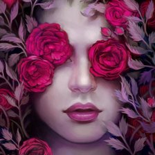 Схема вышивки «в цветах»