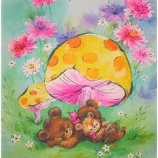 Схема вышивки «Для внучат»