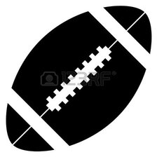 Схема вышивки «balón de fútbol americano»