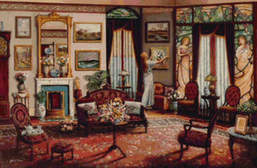 в ожидании - комната, уют, девушка - предпросмотр