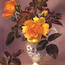 Схема вышивки «розы»