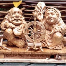 Схема вышивки «Эх деревня»