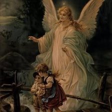 Схема вышивки «ангел-хранитель»