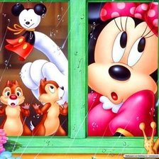 Схема вышивки «дождливый денек»