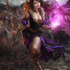 Схема вышивки «мадам»