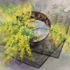 Схема вышивки «Японская живопись»