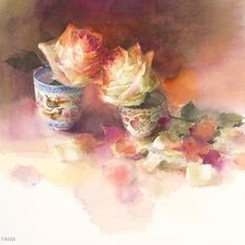 Схема вышивки «Японская живопись»