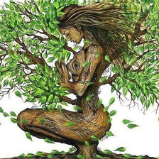 Схема вышивки «дева»