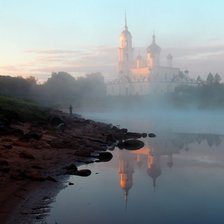 Схема вышивки «храм»