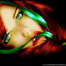 Схема вышивки «Девушка»