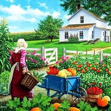 Схема вышивки «урожай»