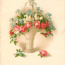 Схема вышивки «серия "корзины"»