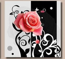 Схема вышивки «Розы»