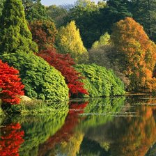 Схема вышивки «краски осени»