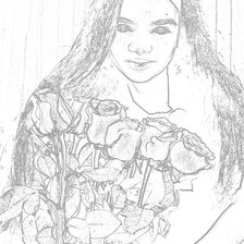 Схема вышивки «ангелина»