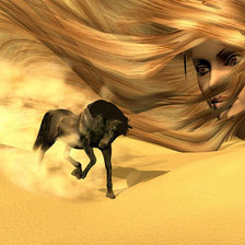 Схема вышивки «Пустыня. Мираж 1.»