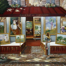 Схема вышивки «улицы столичные»