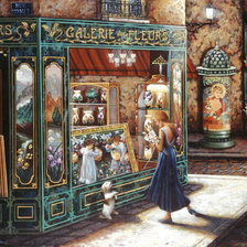 Схема вышивки «улицы столичные»